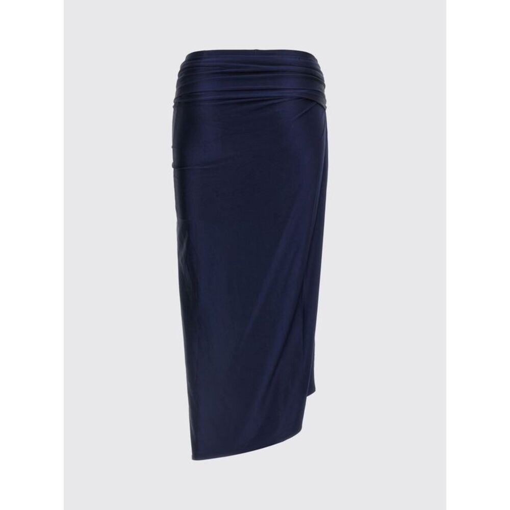 Rabanne Skirt Woman Blue - Picture 3 of 4